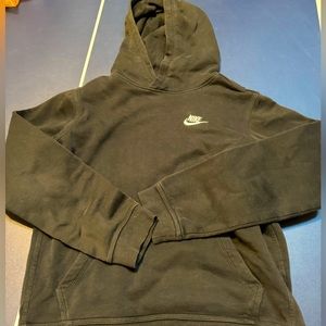 Black NIKE Hoodie boys XL